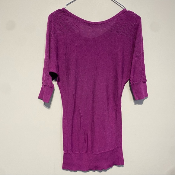 ๐๏ธ 4 for 20$ / Smart Set Dolman Sleeve Sweater / Fushia / S - Picture 7 of 10